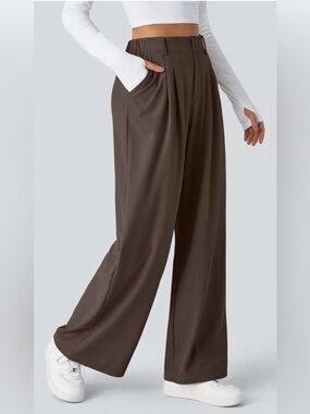 MEDIUM (TALL)   HALARA WAFFLE WORK PANTS